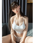 " 160cm/5ft3 D-cup Asian Silicone Sex Doll Sakura with Head C26"