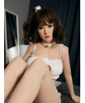 155cm/5ft1 C-cup Silicone Sex Doll Sakura All-in-one