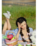 " 150cm/4ft11 C-cup Japanese Silicone Sex Doll Sherry with Head C54"